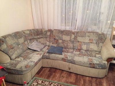 Лот: 8876215. Фото: 1. Диван угловой б/у. Диваны