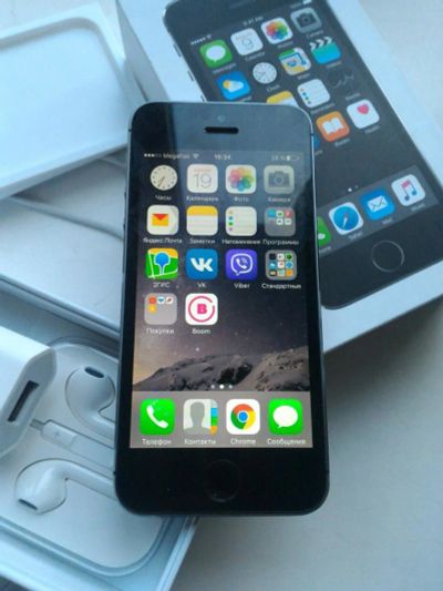 Лот: 9515691. Фото: 1. iPhone 5S 16Gb Оригинал!. Смартфоны