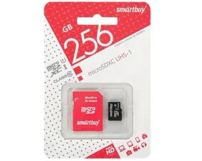 Лот: 19484519. Фото: 1. Карта памяти MicroSDXC SmartBuy... Карты памяти