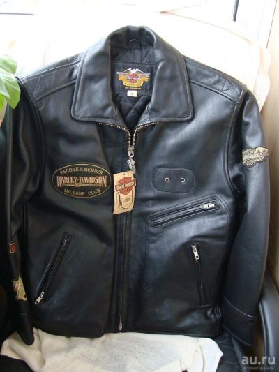 Лот: 9749326. Фото: 1. Кожаная куртка Harley Davidson... Аксессуары