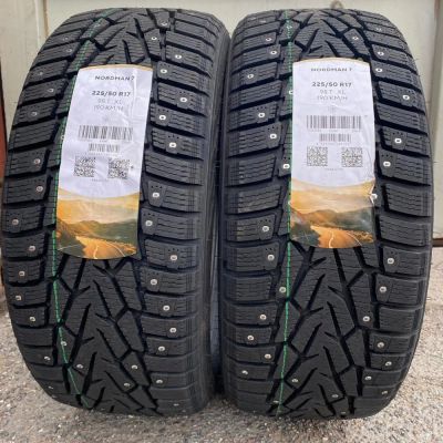 Лот: 20981986. Фото: 1. Зимняя резина 225/50 R-17 " Nokian... Шины