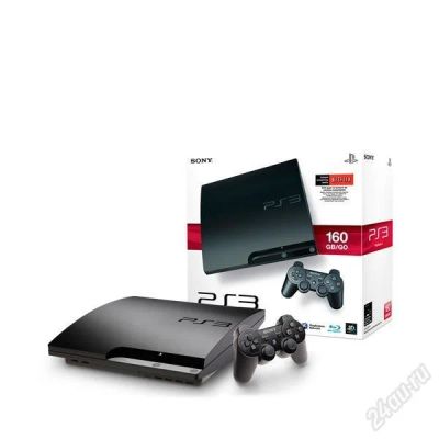 Лот: 2905160. Фото: 1. мега предложение!!! ps3 slim 160gb... Игровые приставки, консоли