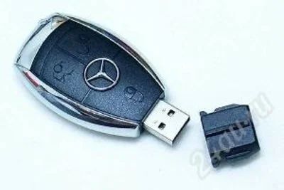 Лот: 1471157. Фото: 1. Флешка в виде ключа Mercedes-Benz. Другое (авто, мото, водный транспорт)