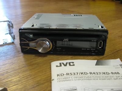 Лот: 13993902. Фото: 1. Автомагнитола JVC KD-R48. Автомагнитолы