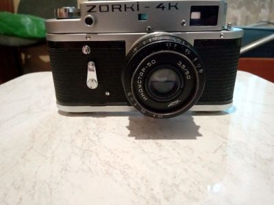 Лот: 17594574. Фото: 1. Фотоаппарат ZORKI-4K. Плёночные зеркальные