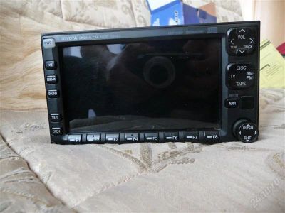 Лот: 1620232. Фото: 1. Магнитола Штатная от Toyota Spacio. Автомагнитолы