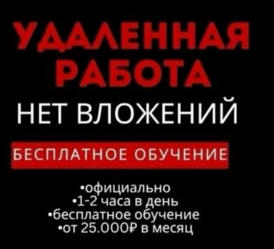 Лот: 25396860. Фото: 1. Агент банка удаленно. Работа, вакансии