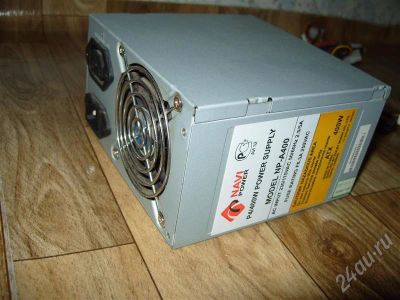 Лот: 677576. Фото: 1. Блок питания 400W!!!Обмен приветствуется... Корпуса, блоки питания