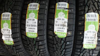 Лот: 10045256. Фото: 1. 185/65R15 Nokian Nordman - 7 ЗИМА... Шины
