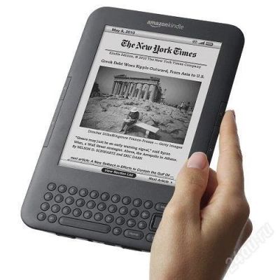 Лот: 1164405. Фото: 1. Amazon Kindle 6" Wi-Fi, 3 Generation. Электронные книги