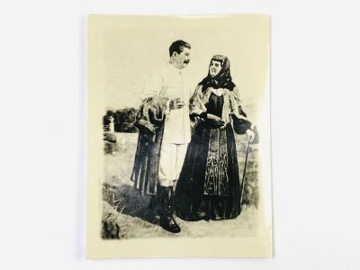 Лот: 23328311. Фото: 1. Иллюстрация. Сталин и мама. 1960. Рисунки, эскизы