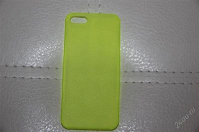 Лот: 2800893. Фото: 1. чехол на iPhone 5/5s-желтый !пленка... Чехлы, бамперы