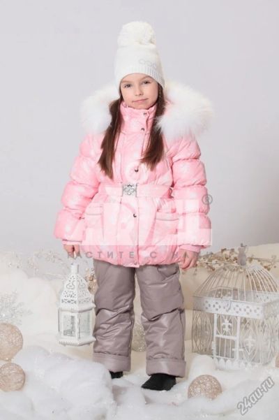 Лот: 5960930. Фото: 1. Зимний костюм для девочки, р-р... Верхняя одежда