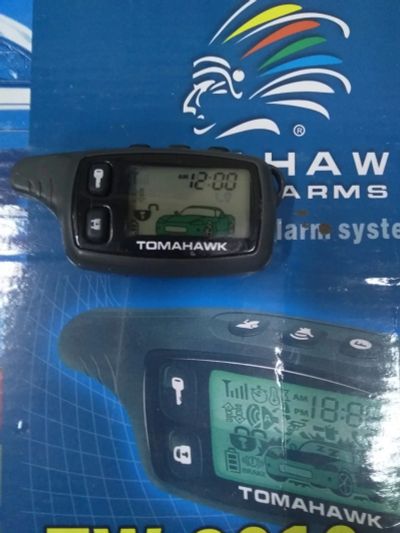 Лот: 17082895. Фото: 1. Брелок автосигнализации Tomahawk... Автомобильные сигнализации