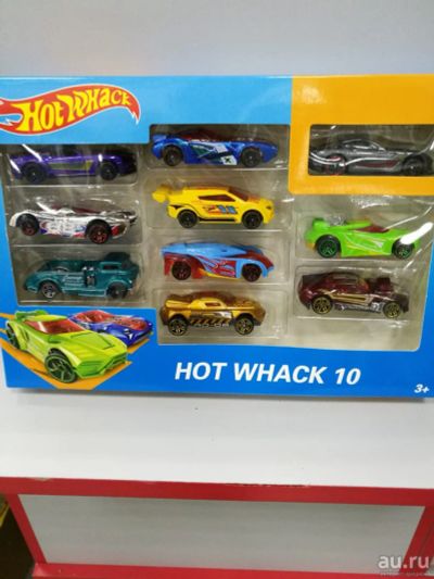 Лот: 12839042. Фото: 1. Набор машинки Hot wheels 10 шт. Конструкторы