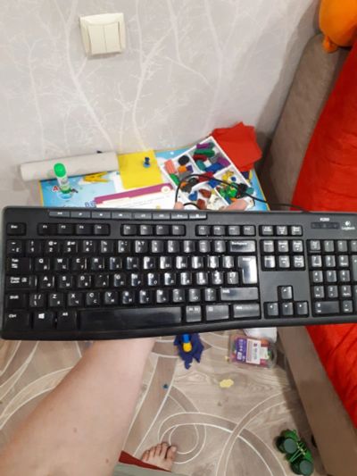 Лот: 15933915. Фото: 1. Клавиатура Logitech K-200. Клавиатуры и мыши
