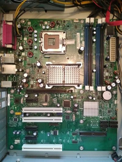Лот: 10122463. Фото: 1. Материнская плата Intel dp965lt. Материнские платы