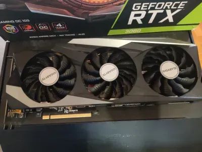 Лот: 25254413. Фото: 1. Видеокарта Gigabyte RTX3080 Gaming... Видеокарты