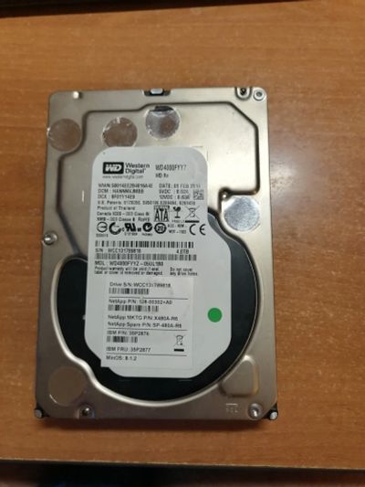 Лот: 17576157. Фото: 1. Жесткий диск Western Digital 4... Жёсткие диски (HDD)