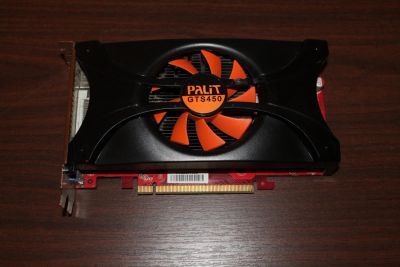 Лот: 5995661. Фото: 1. видеокарта Palit GTS 450 (1024MB... Видеокарты