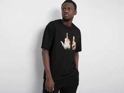 Лот: 24979387. Фото: 1. Футболка Asap Rocky. Футболки, поло