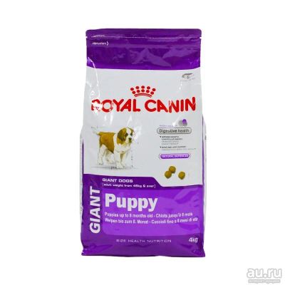 Лот: 10400532. Фото: 1. корм Royal Canin Giant Puppy Для... Корма