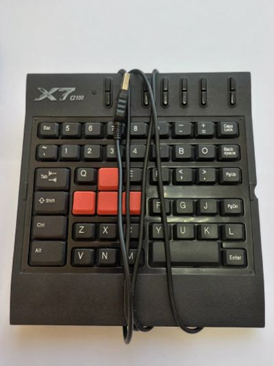 Лот: 19572784. Фото: 1. Кейпад проводная A4Tech X7-G100. Клавиатуры и мыши