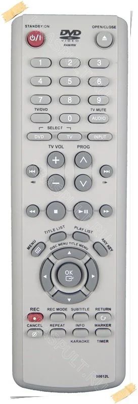Лот: 15903172. Фото: 1. Пульт SAMSUNG 00012L. Пульты ДУ