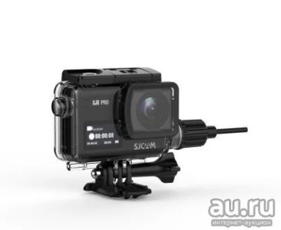 Лот: 13450248. Фото: 1. Аквабокс с питанием для SJCAM... Чехлы, сумки, ремешки
