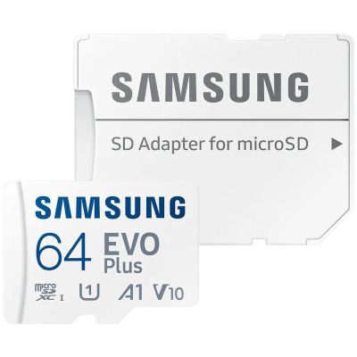 Лот: 24948286. Фото: 1. Карта памяти MicroSDXC 64Gb Samsung... Карты памяти