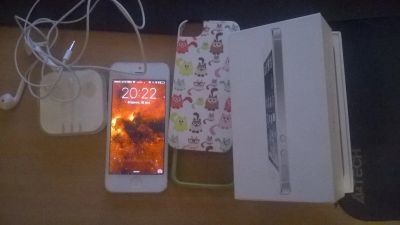 Лот: 9718175. Фото: 1. Iphone 5 32гб. Смартфоны