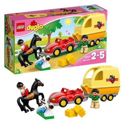 Лот: 8216152. Фото: 1. Лего Дупло Lego Duplo Трейлер... Конструкторы