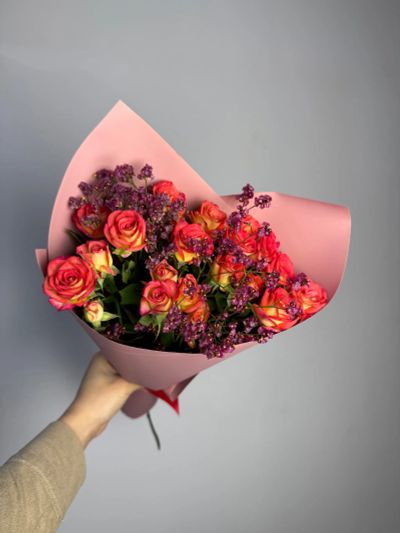 Лот: 25664236. Фото: 1. 4. Букет- комплимент. Свежие цветы