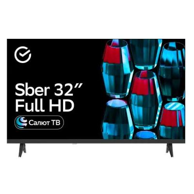 Лот: 24558697. Фото: 1. LED телевизор 32" Sber SDX-32F2139. Телевизоры