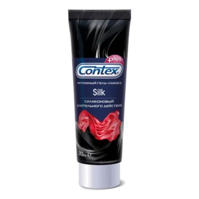 Лот: 16849472. Фото: 1. Гель-смазка Contex silk 30 ml... Интимная косметика, смазки