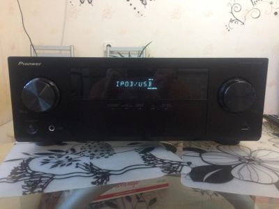 Лот: 8326793. Фото: 1. Ресивер Pioneer 4K VSX-323-K. Усилители, эквалайзеры