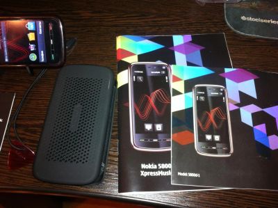 Лот: 3622181. Фото: 1. Nokia 5800 XpressMusic Red. Кнопочные мобильные телефоны