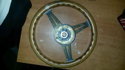 Лот: 4907513. Фото: 1. Руль nardi с деревянным ободом. Детали тюнинга