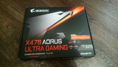 Лот: 16801225. Фото: 1. gigabyte x470 aorus ultra gaming. Материнские платы
