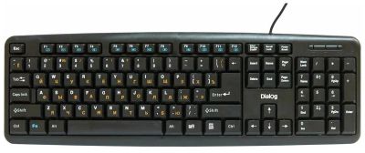 Лот: 24948871. Фото: 1. Клавиатура USB Dialog KM-025U... Клавиатуры и мыши