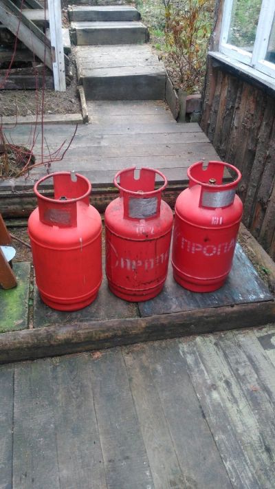 Лот: 14972331. Фото: 1. Балон газовый 27л. Баллоны, газ в баллонах