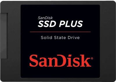 Лот: 19617998. Фото: 1. SanDisk SSD PLUS 1000GB. SSD-накопители