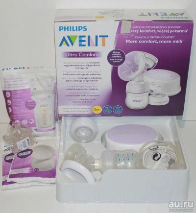 Лот: 17934921. Фото: 1. Электронный молокоотсос Philips... Всё для кормления