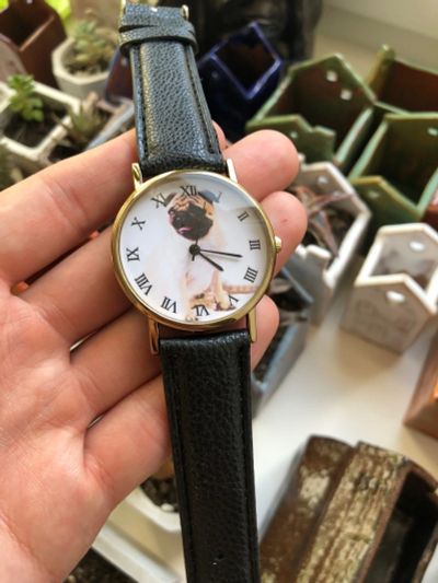 Лот: 19141597. Фото: 1. Часы кварцевые пёс 🐶. Другие наручные часы