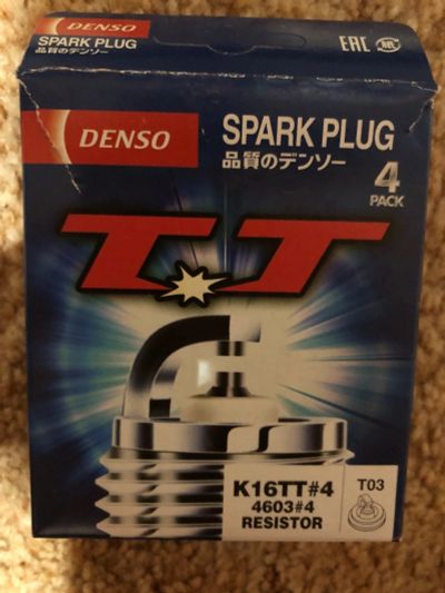 Лот: 16551137. Фото: 1. Свеча зажигания DENSO K16TT 4603... Двигатель и элементы двигателя
