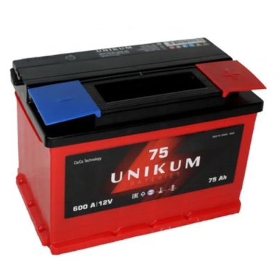 Лот: 25615647. Фото: 1. Автомобильный аккумулятор UNIKUM... Аккумуляторы