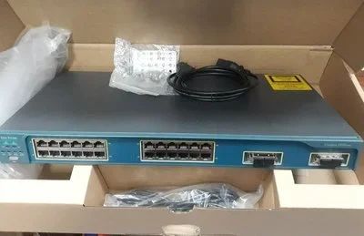 Лот: 17449811. Фото: 1. Коммутатор Cisco Catalyst WS-C2950G-24-EI... Коммутаторы