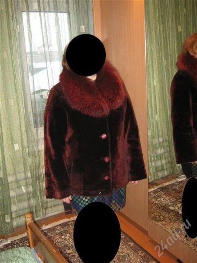 Лот: 2460969. Фото: 1. Полушубок мутоновый 48-50. Верхняя одежда
