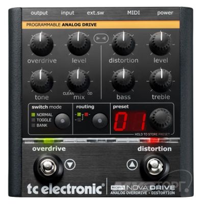 Лот: 3396182. Фото: 1. Nova Drive TC Electronic. Гитарные эффекты и комбоусилители