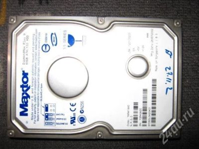 Лот: 311338. Фото: 1. Винт ide maxtor на 60 гигов 7200rpm... Жёсткие диски (HDD)